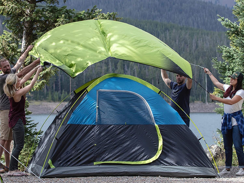 Tente dôme extérieure surdimensionnée pour 6 personnes