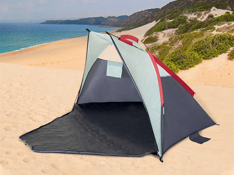 Tente de plage familiale portable pour 3 à 4 personnes