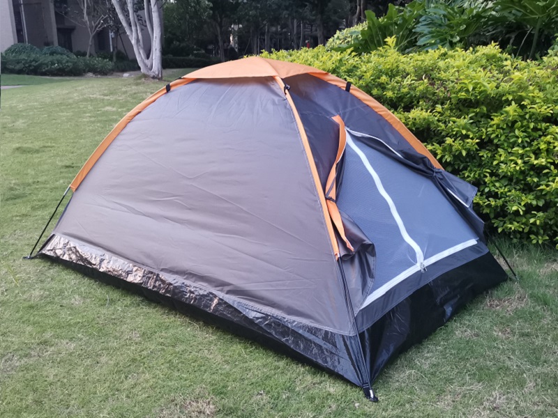 Promotion de vendeur chaud tente de dôme de camping en polyester 2/3/4 personnes