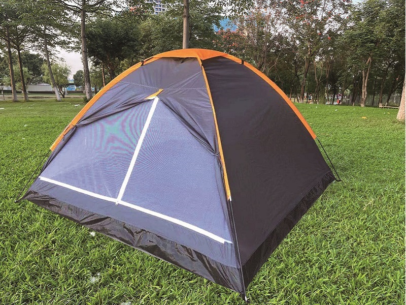 Promotion de vendeur chaud tente de dôme de camping en polyester 2/3/4 personnes